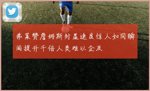 弗莱赞詹姆斯封盖速度惊人如同瞬间提升千倍人类难以企及