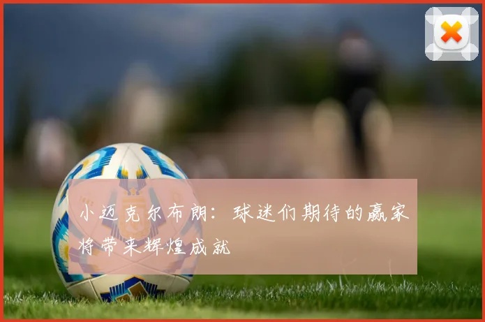 小迈克尔布朗：球迷们期待的赢家将带来辉煌成就